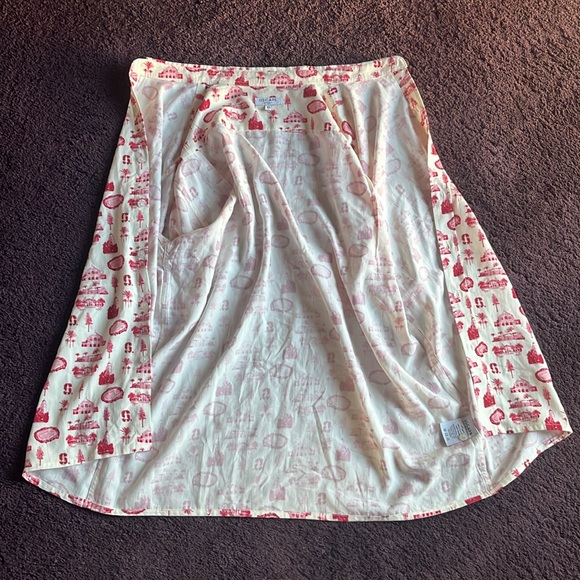 USCAPE X Mayor Stanford University button up shirt screen print short sleeves XL - Picture 8 of 11